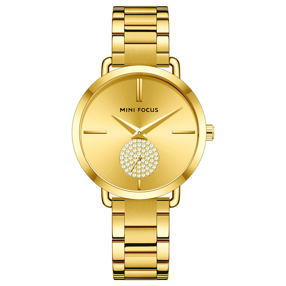 Women's Quartz Watches Light Luxury Diamond Waterproof Women's Watch