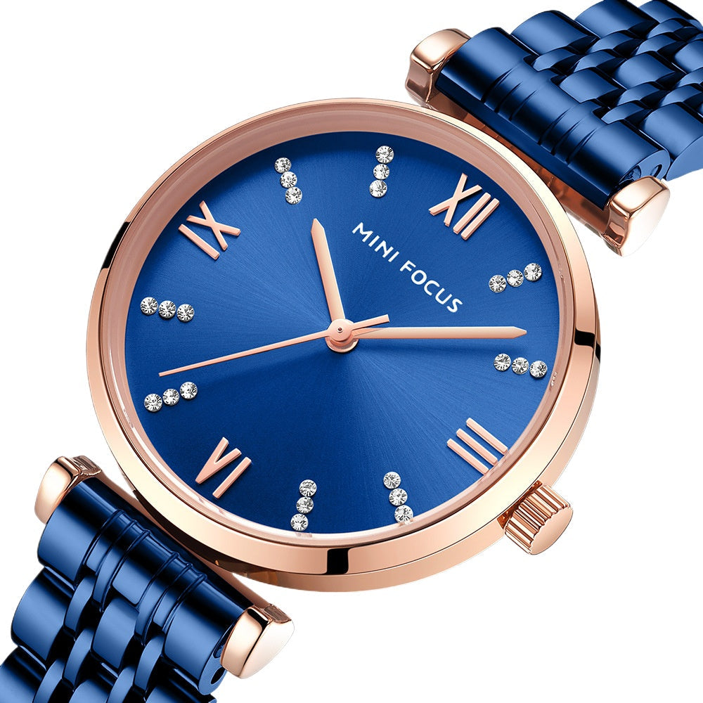 Women's Quartz Watches Waterproof diamond-encrusted Women's Watch