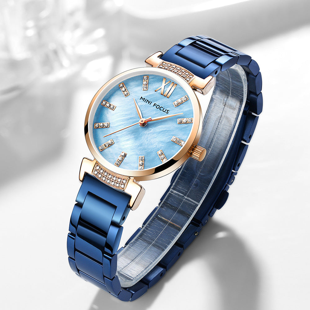 Women's Quartz Watches Diamond-encrusted Waterproof Women's Watch