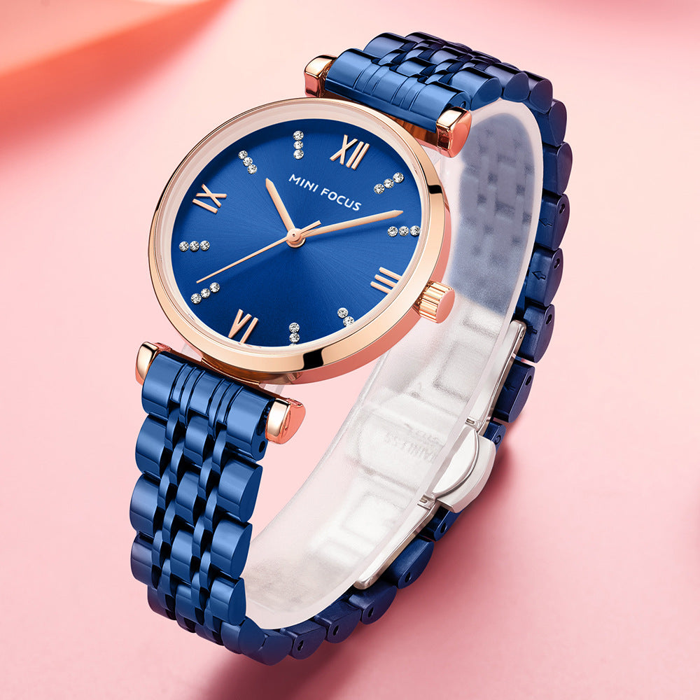 Women's Quartz Watches Waterproof diamond-encrusted Women's Watch
