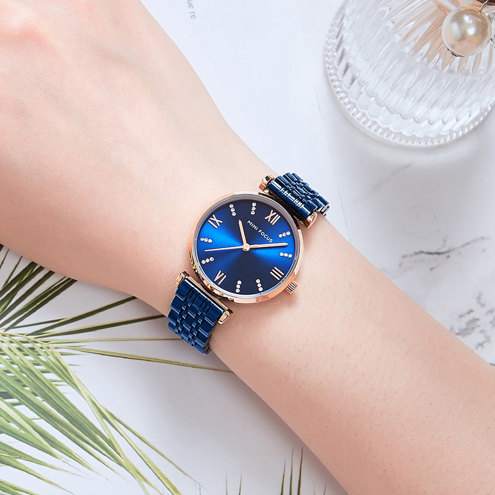 Women's Quartz Watches Waterproof diamond-encrusted Women's Watch