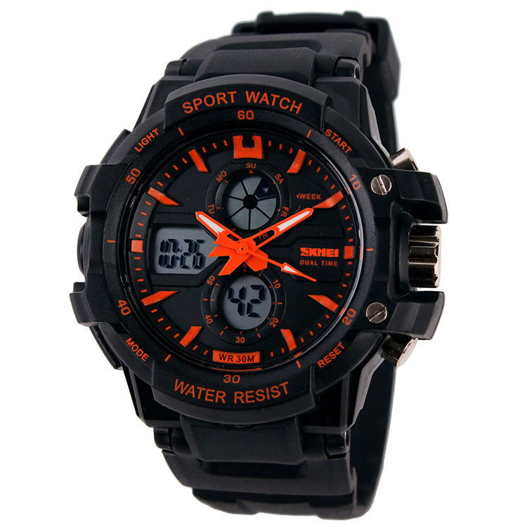 Analog-Digital Watch Luminous Waterproof Electronic Watch