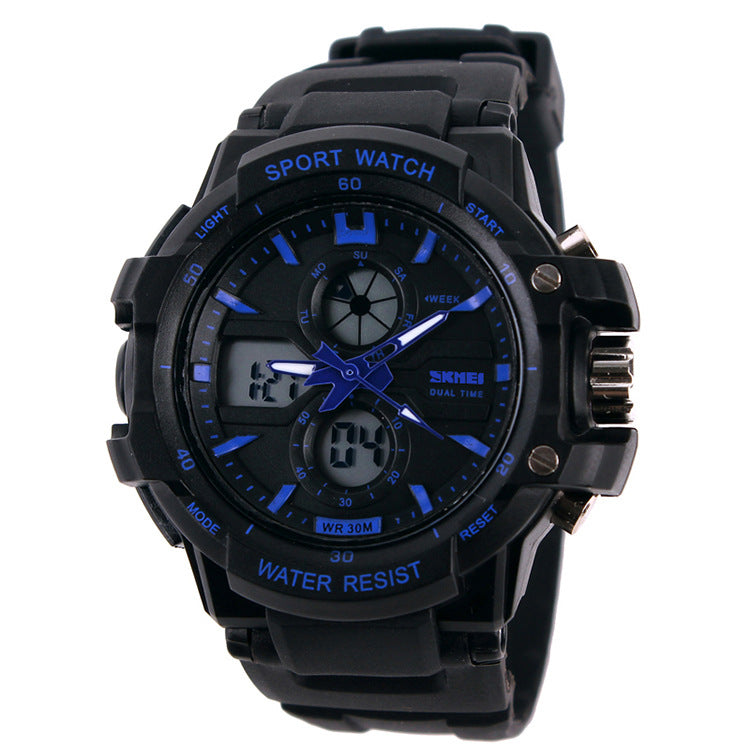 Analog-Digital Watch Luminous Waterproof Electronic Watch