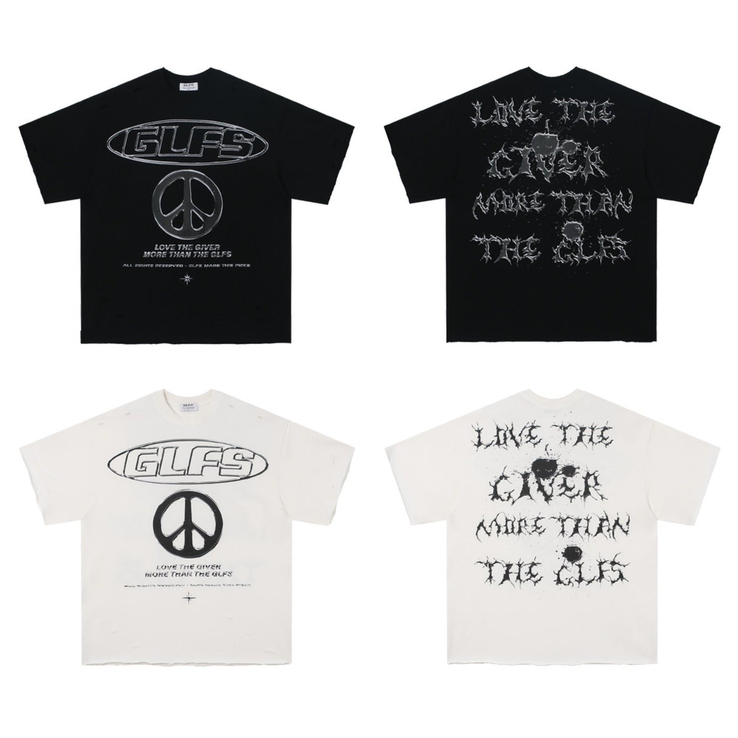 Unisex T-shirts Summer Letter Map Men's Loose Short Sleeve T-Shirt