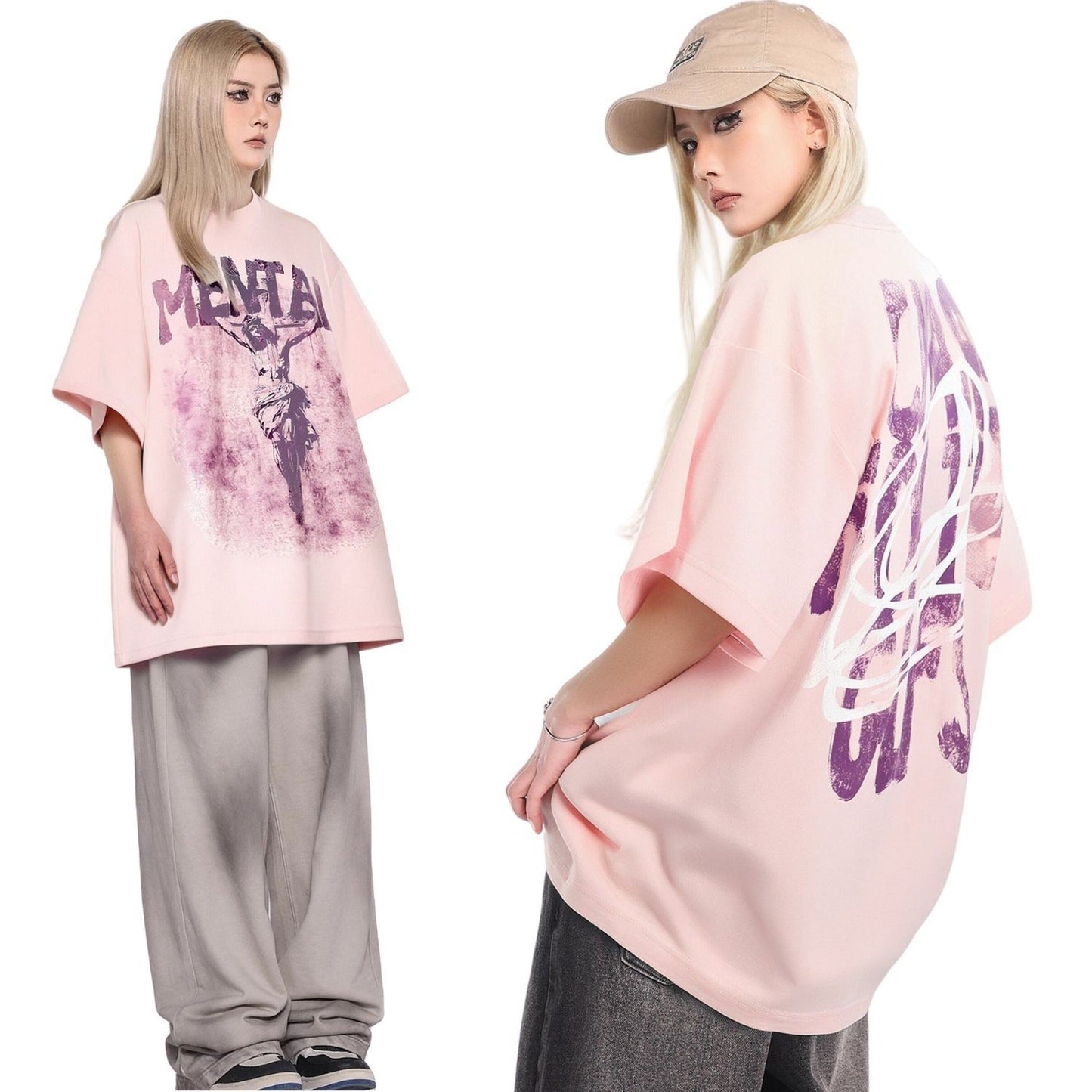 Unisex T-shirts Jesus Cross Vintage T-Shirt