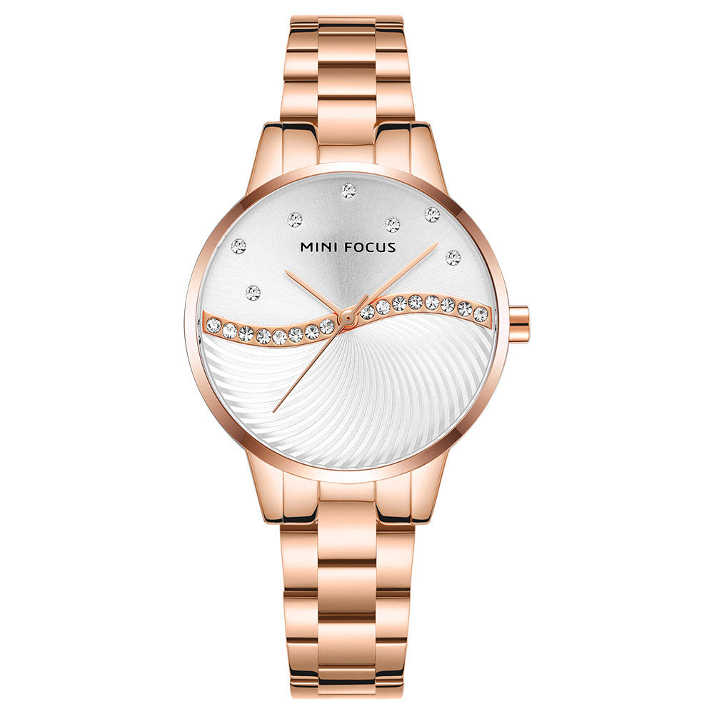 Women's Quartz Watches Diamond-encrusted Waterproof Ladies Watch
