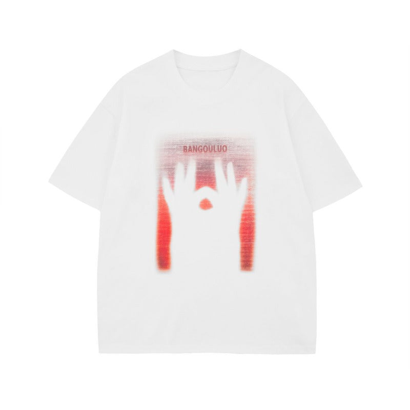 Men's t-shirt - american unisex style, summer streetwear, high-end aesthetic, fun graphic design, relaxed fit, men's sorona short-sleeve tee