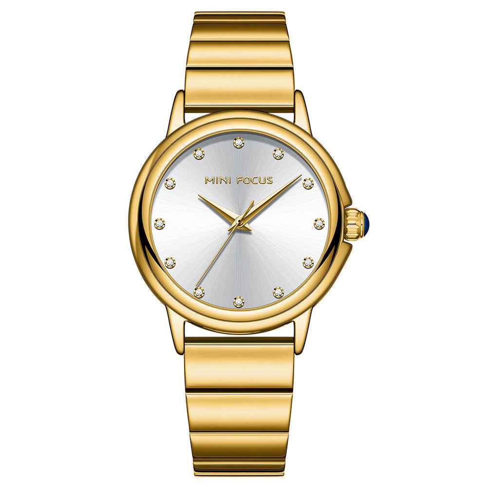 Women's Quartz Watches Waterproof Diamond-encrusted Ladies Watch