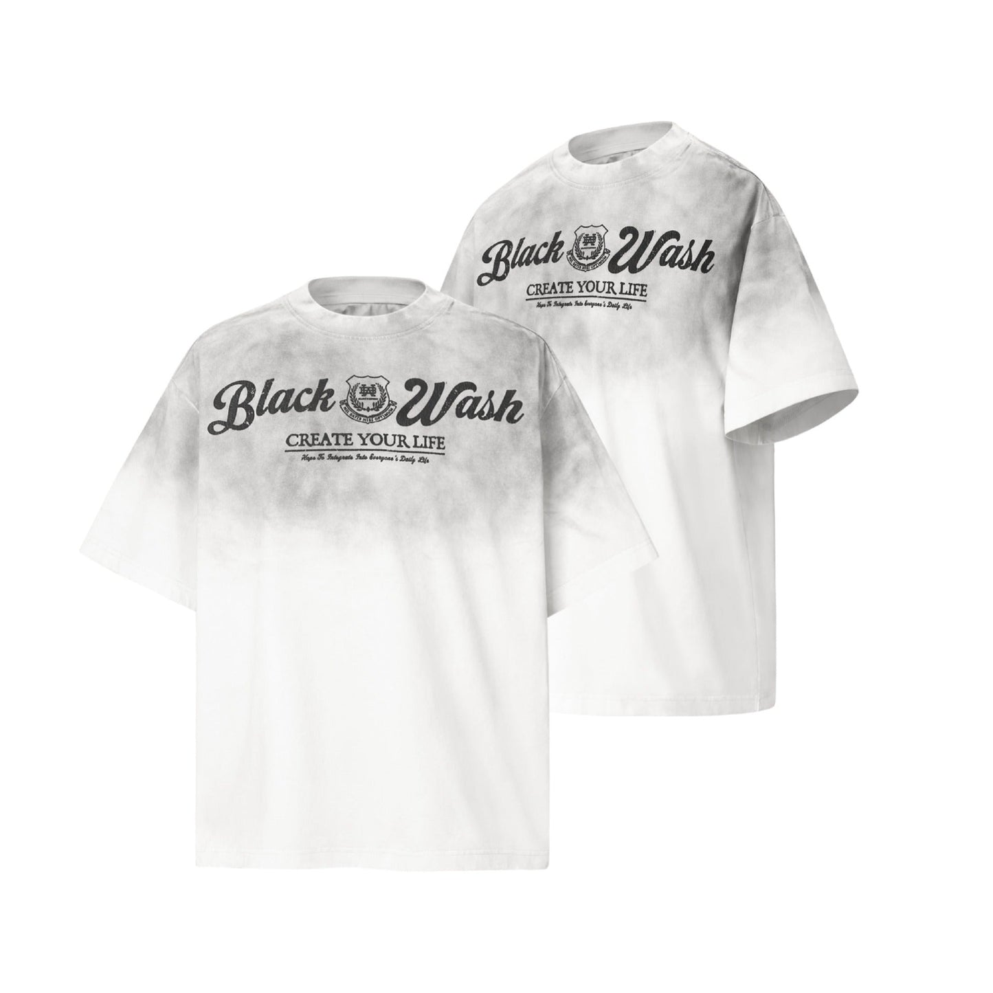 Unisex T-shirts Summer Letter Map Men's Short Sleeve T-Shirt