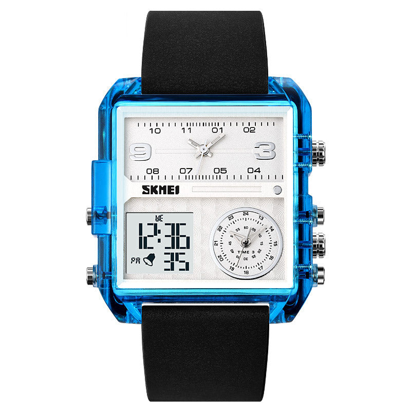 Analog-Digital Watch Square Simple Style Watch