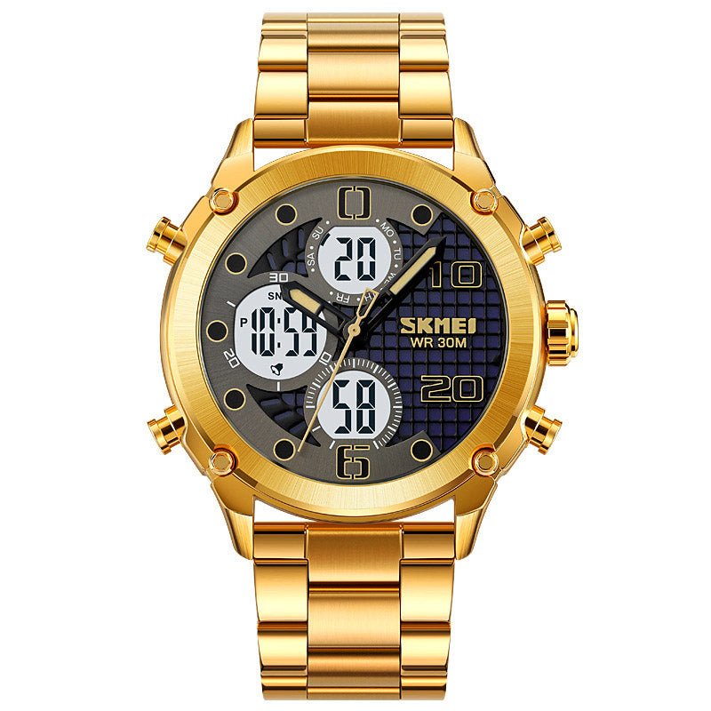 Analog-Digital Watch Waterproof Sports Electronic Watch