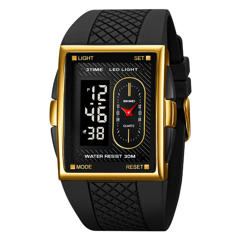 Analog-Digital Watch Outdoor Sports Waterproof Electronic Watch