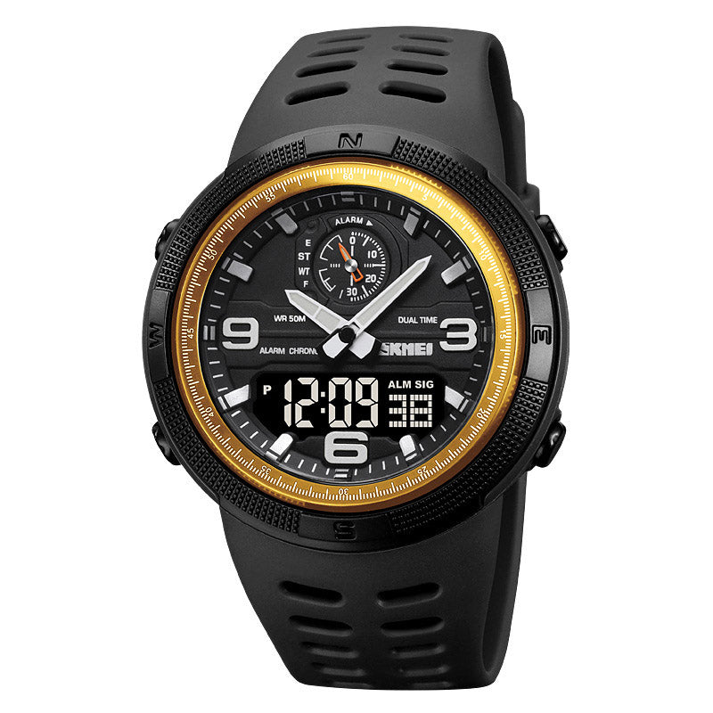 Analog-Digital Watch Outdoor Sports Waterproof Watch