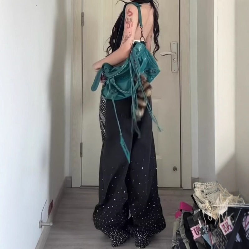 Women's jeans Gypsy loose wide-leg pants