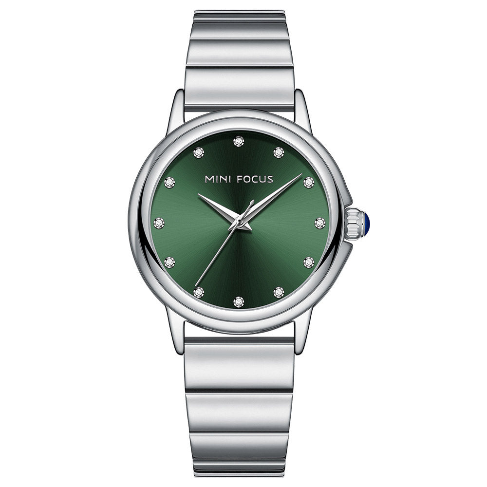 Women's Quartz Watches Waterproof Diamond-encrusted Ladies Watch