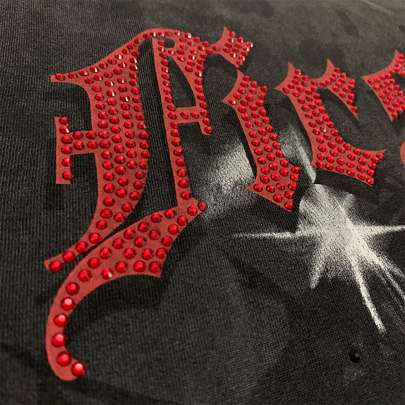First Row T Shirts A Sacred Vow Thornbush Stars Crop Tee European and American street trendy brand hot diamond fashion