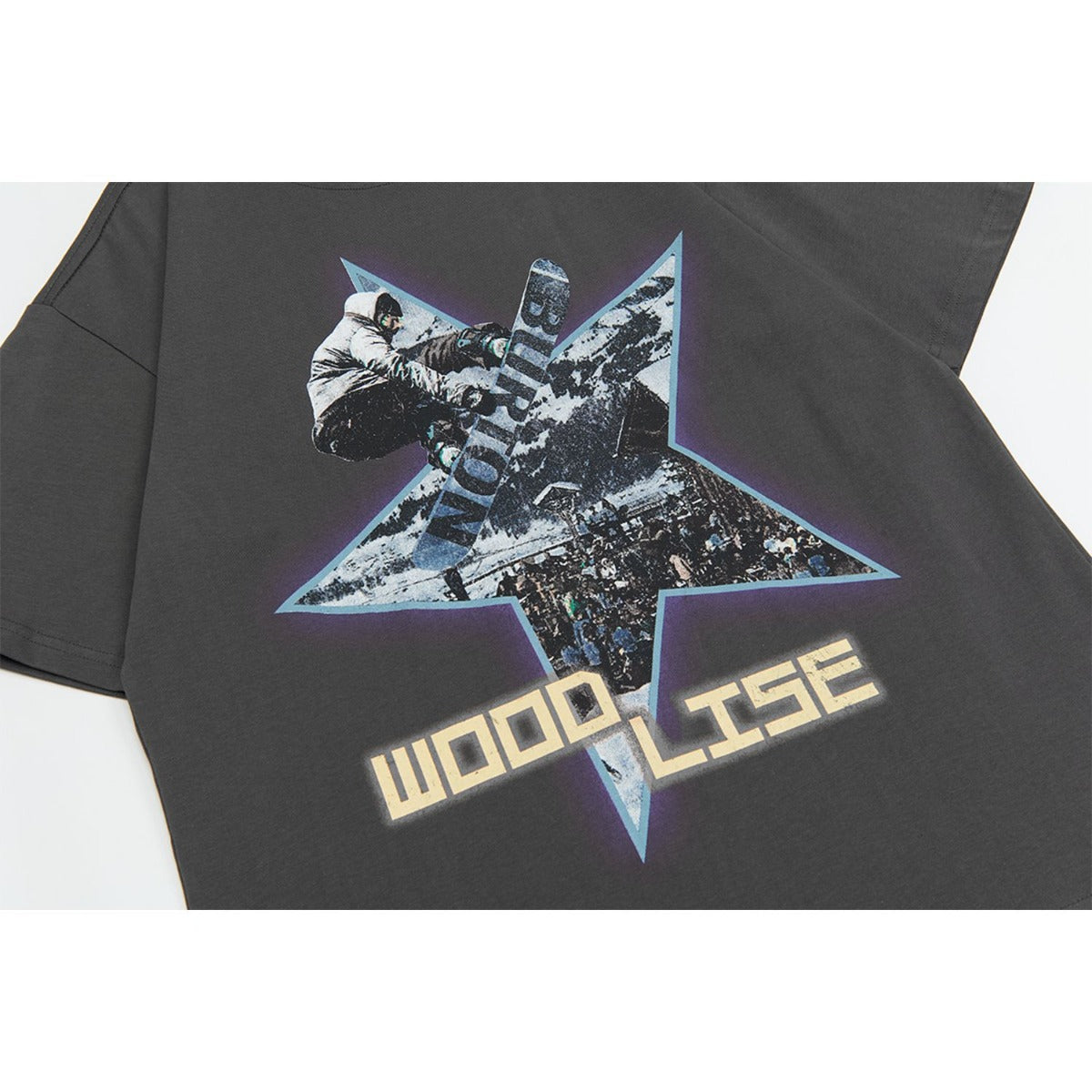 Unisex T-shirts Summer Skateboard Figure Men's Loose Short Sleeve T-Shirt