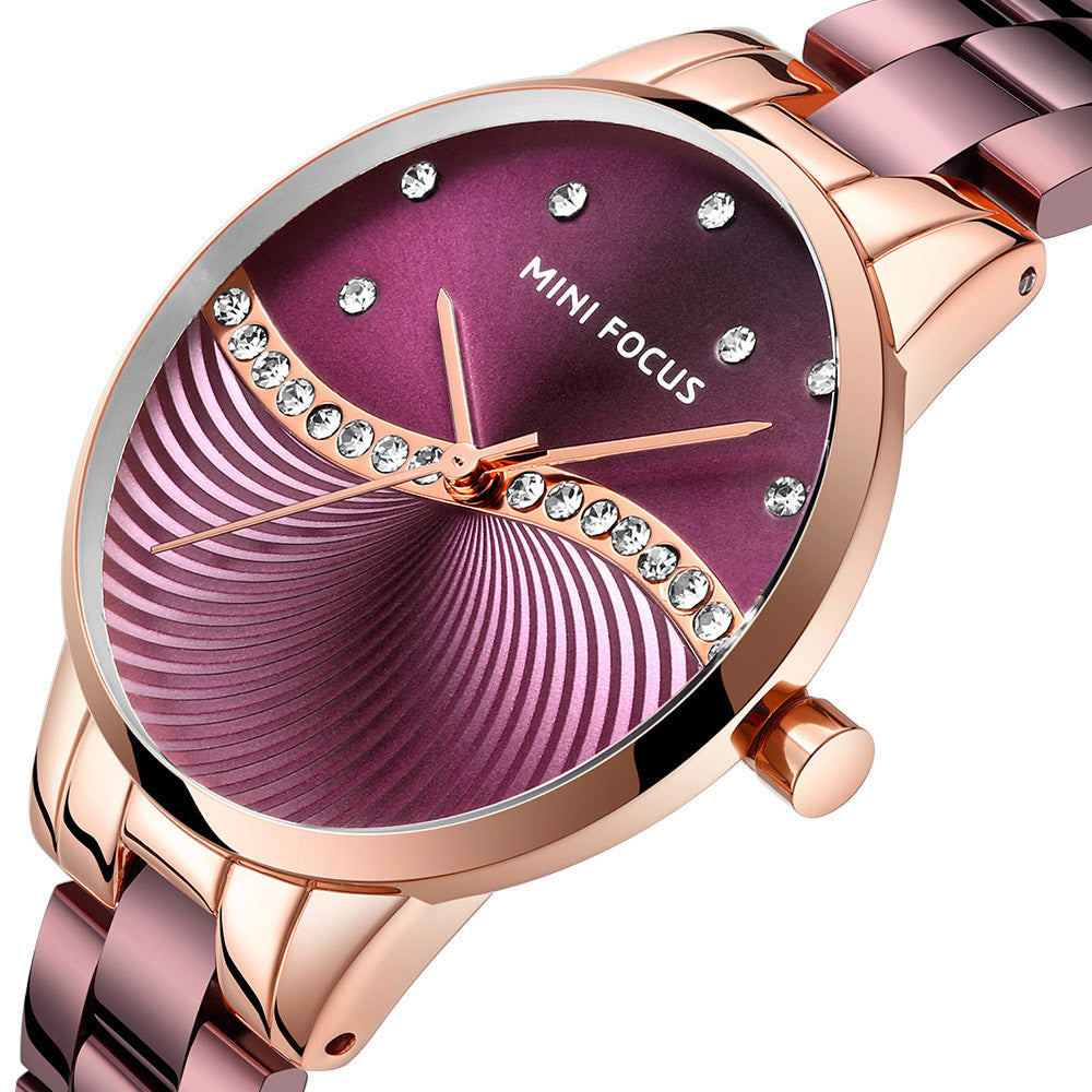 Women's Quartz Watches Diamond-encrusted Waterproof Ladies Watch