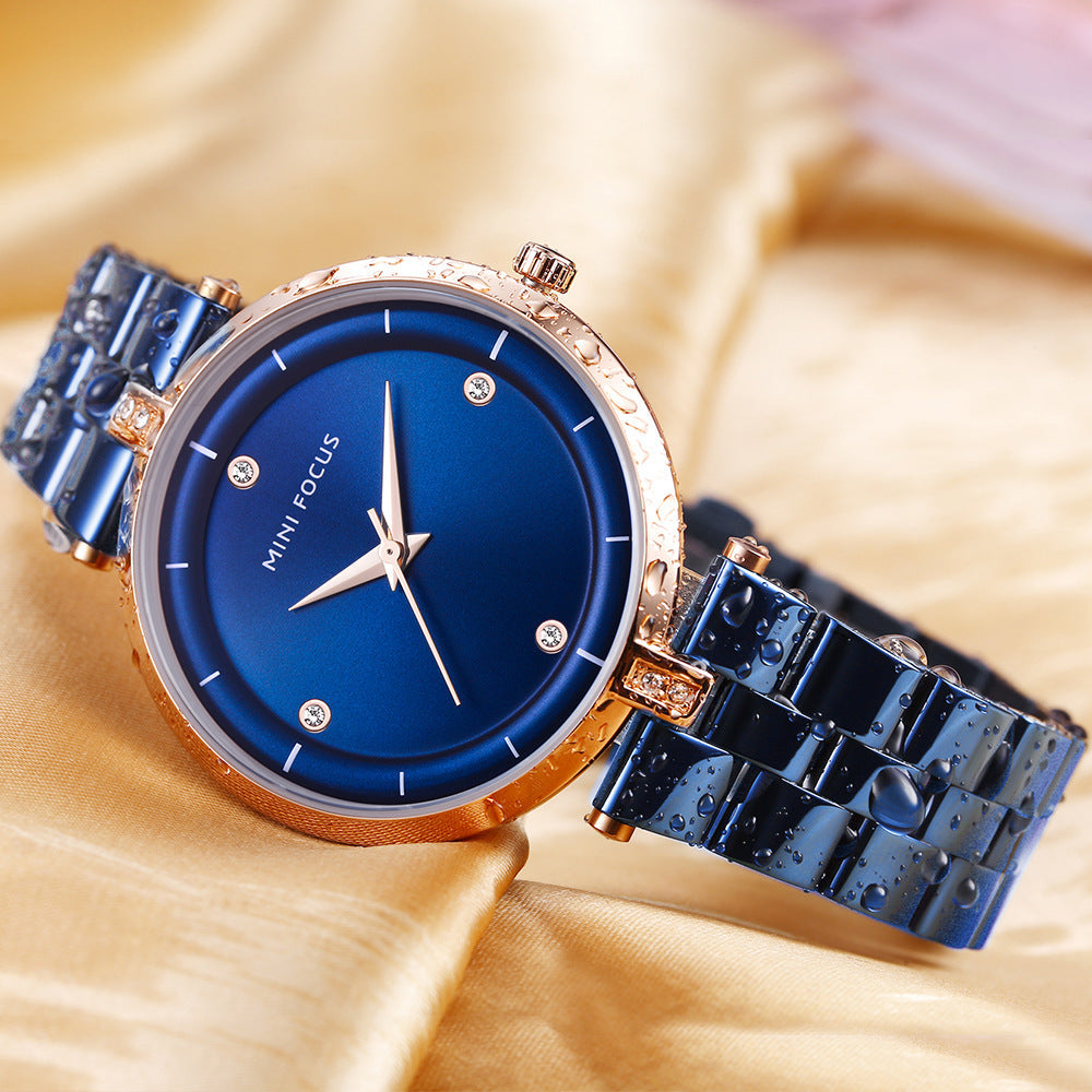 Women's Quartz Watches Diamond-encrusted Waterproof Women's Watch