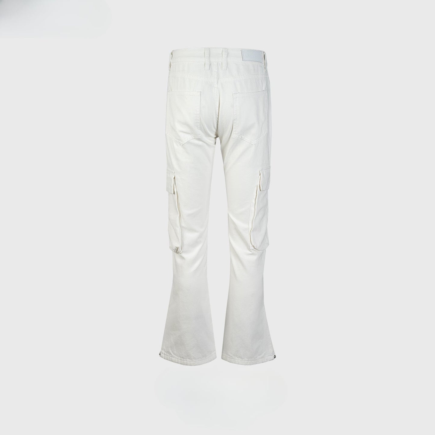 MIJKO Men's Vintage Pants MIJKO Men's Women's Spring and Summer Wide-footed Pants Slim-Fit Jeans
