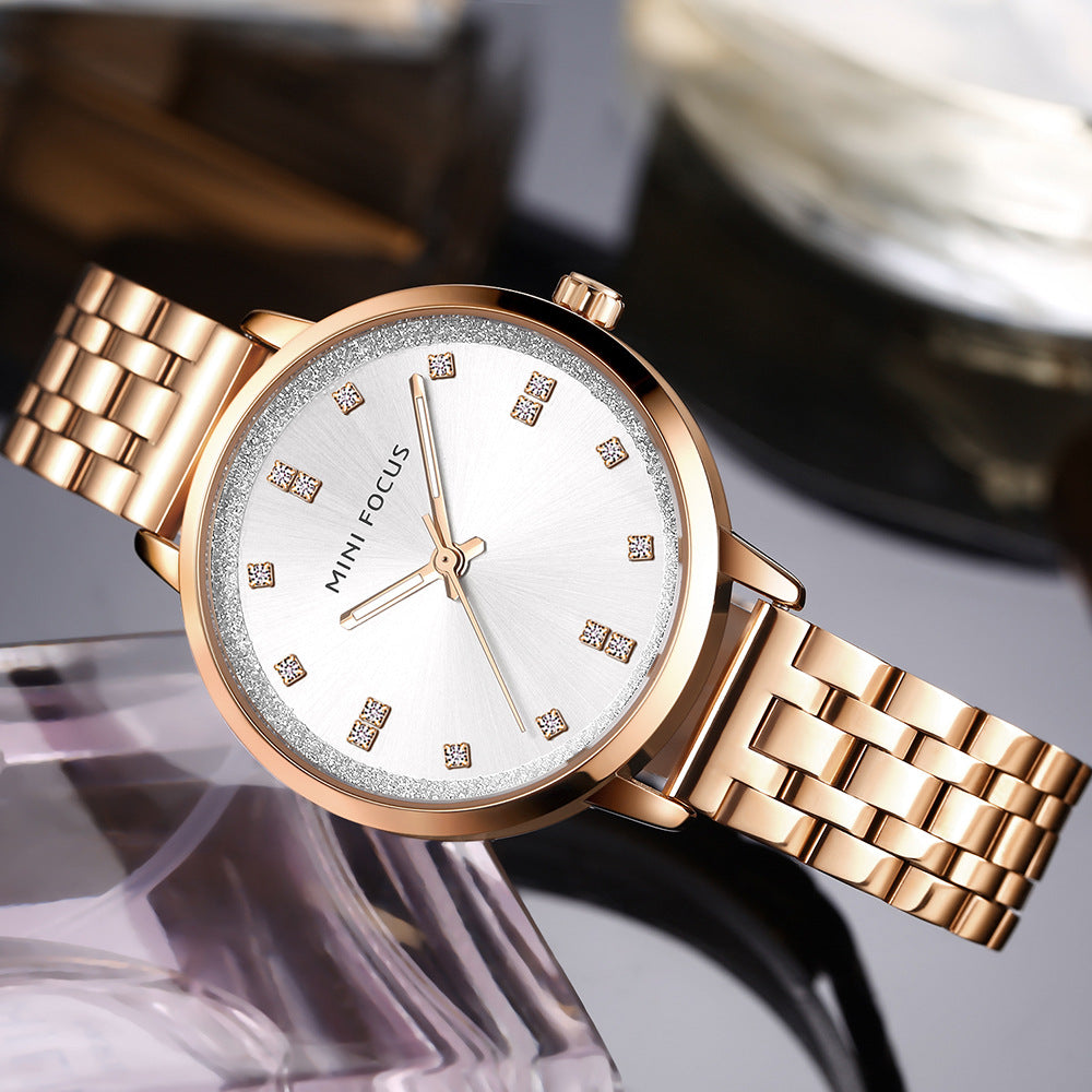 Women's Quartz Watches Simple Style Diamond Women's Watch