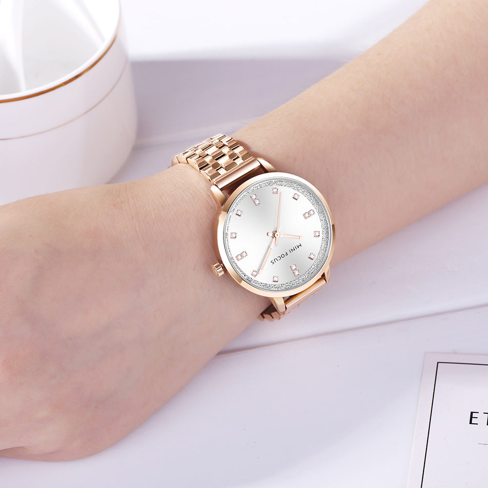 Women's Quartz Watches Simple Style Diamond Women's Watch