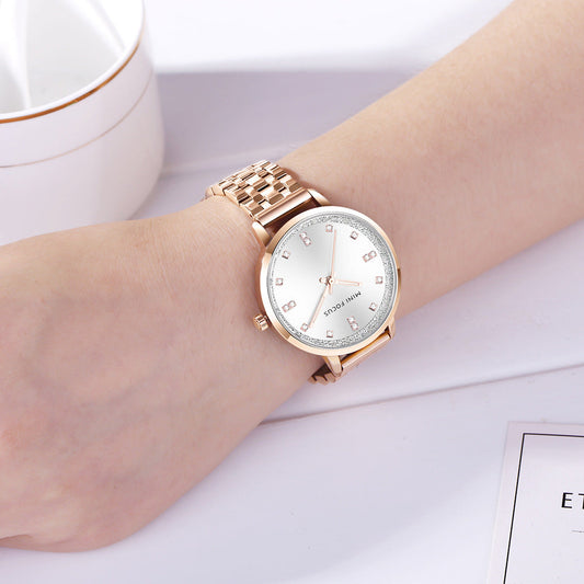 Women's Quartz Watches Simple Style Diamond Women's Watch