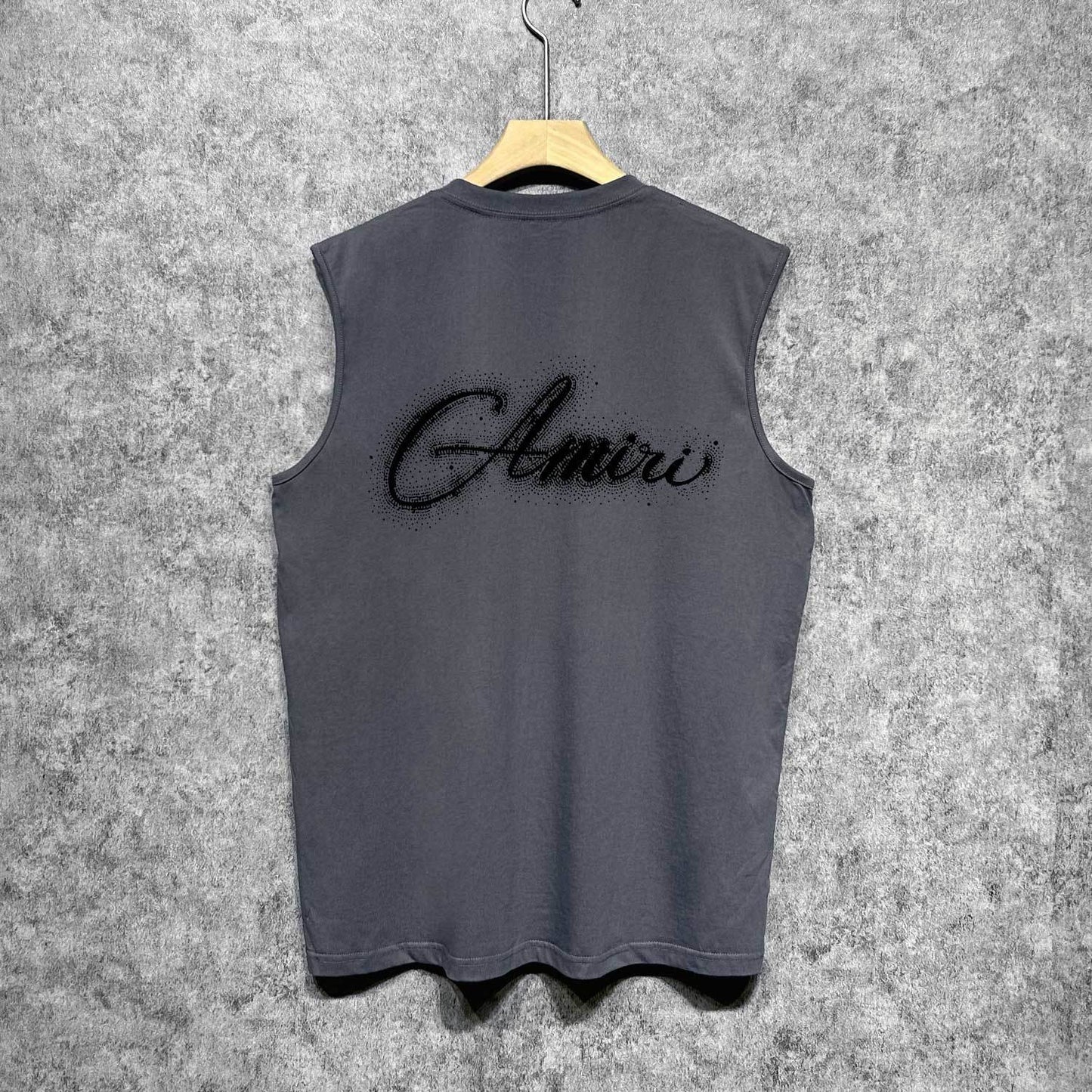 Amiri tank top gypsophila printing