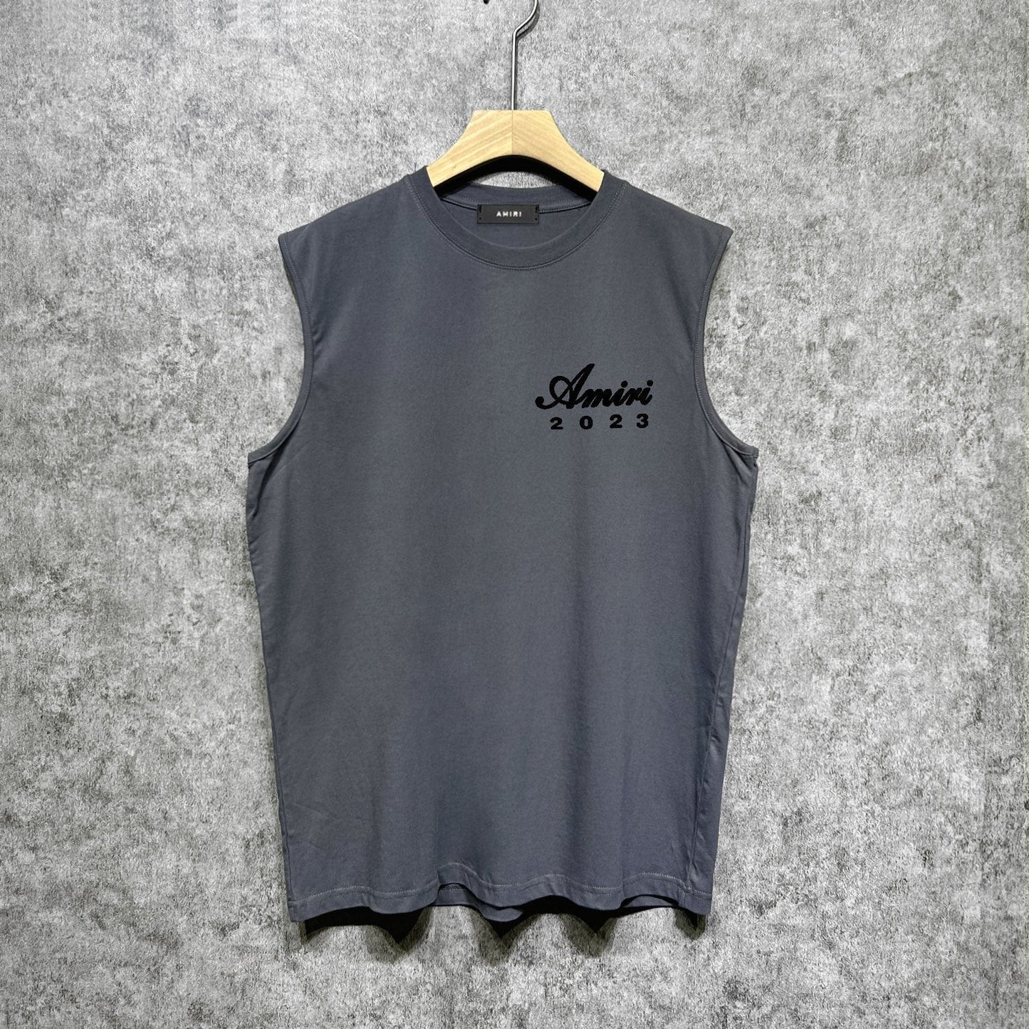 Amiri tank top giant rabbit printing