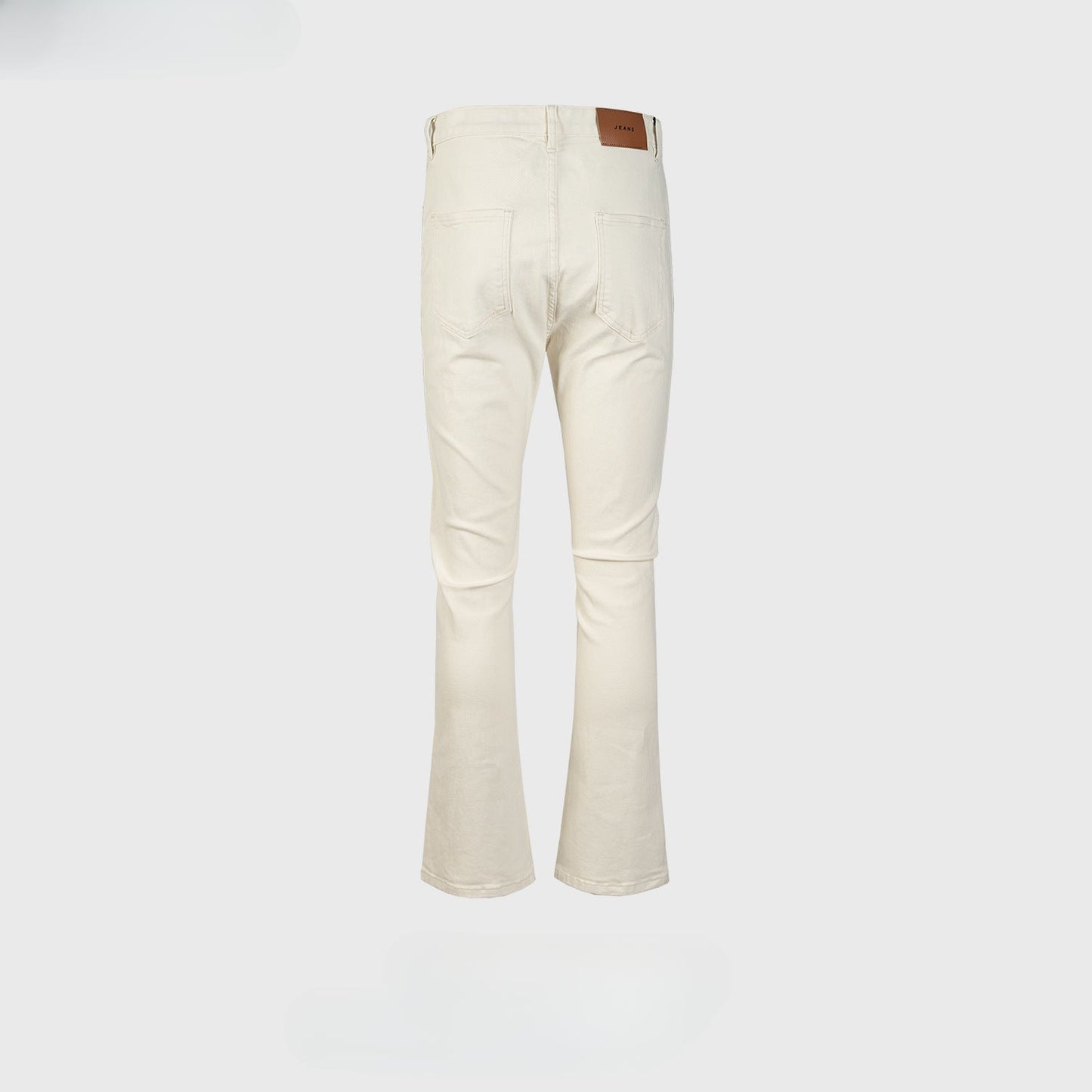 MIJKO Men Vintage Pants MIJKO Women's Men's Spring Pants Splicing Washed Slim Jeans