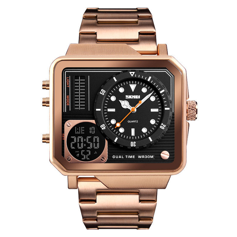 Analog-Digital Watch Outdoor Sports Waterproof Electronic Watch