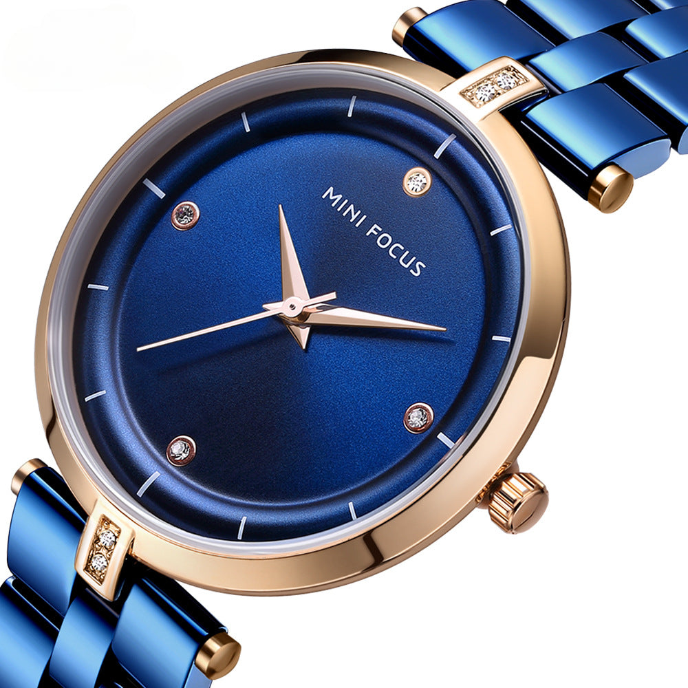 Women's Quartz Watches Diamond-encrusted Waterproof Women's Watch