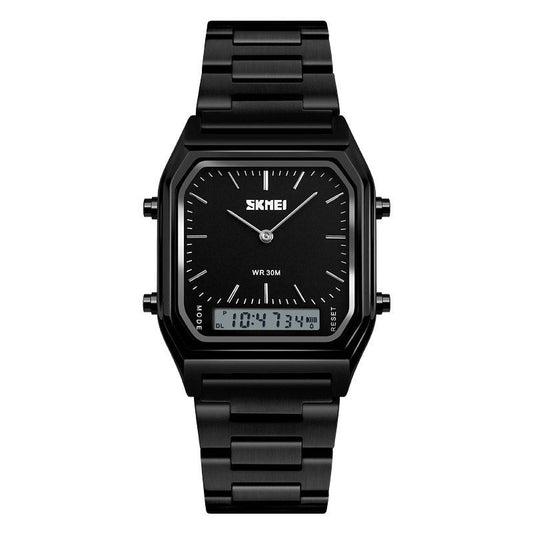Analog-Digital Watch Minimalist Style Business Men's Watch