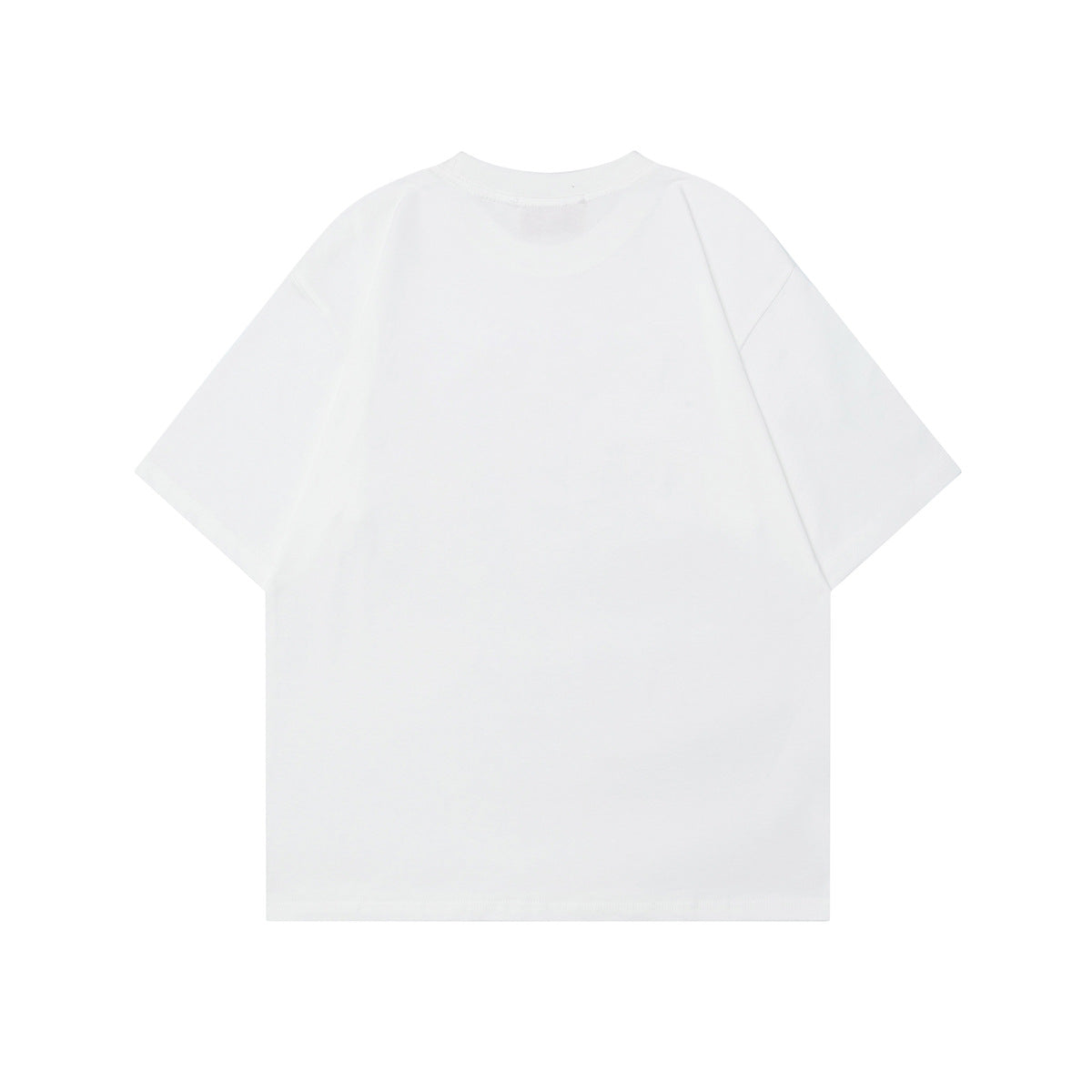 Unisex T-shirts Street Vintage Figure Painting Men's Loose Short Sleeve T-Shirt