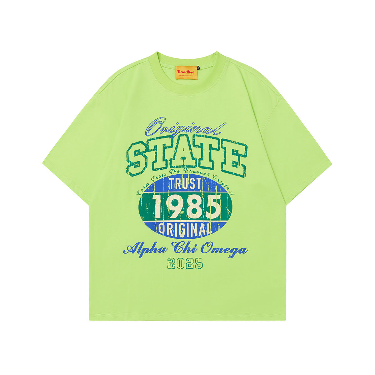 Unisex T-shirts Summer Letter Pattern Men's Loose Short Sleeve T-Shirt