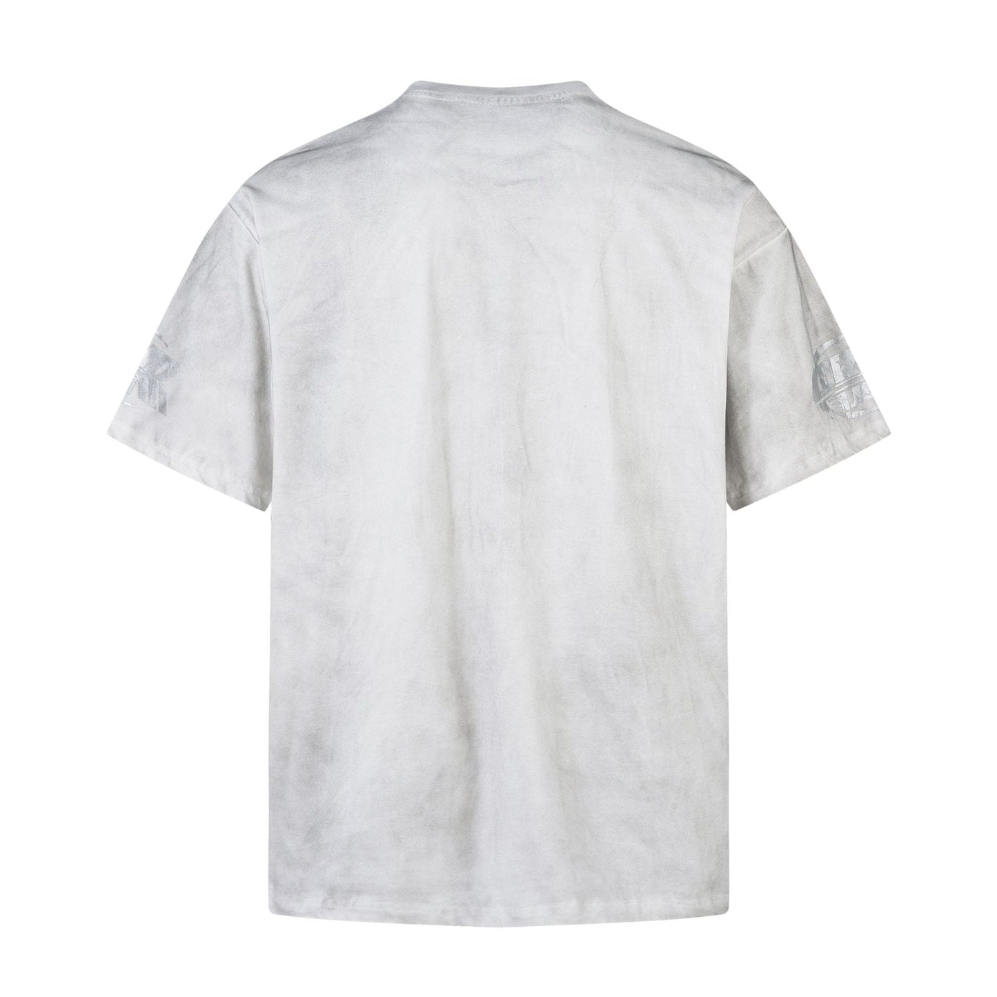 Unisex T-shirts Summer Washed Old Retro Men's Short Sleeve T-Shirts
