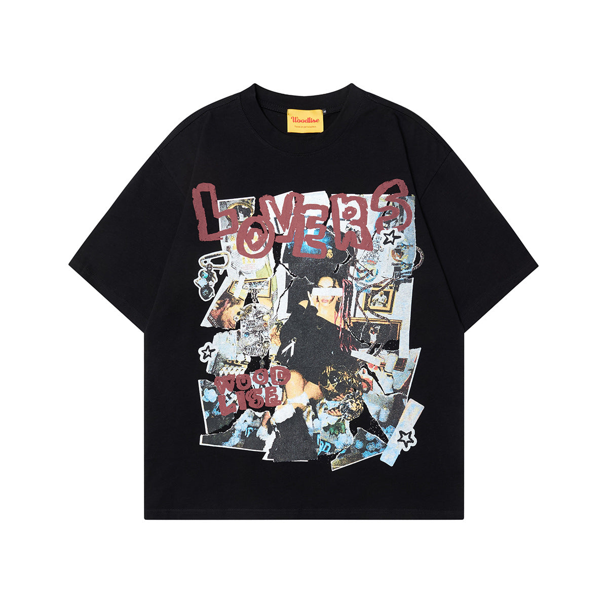 Unisex T-shirts Summer Magazine People Men's Loose Short Sleeve T-Shirt