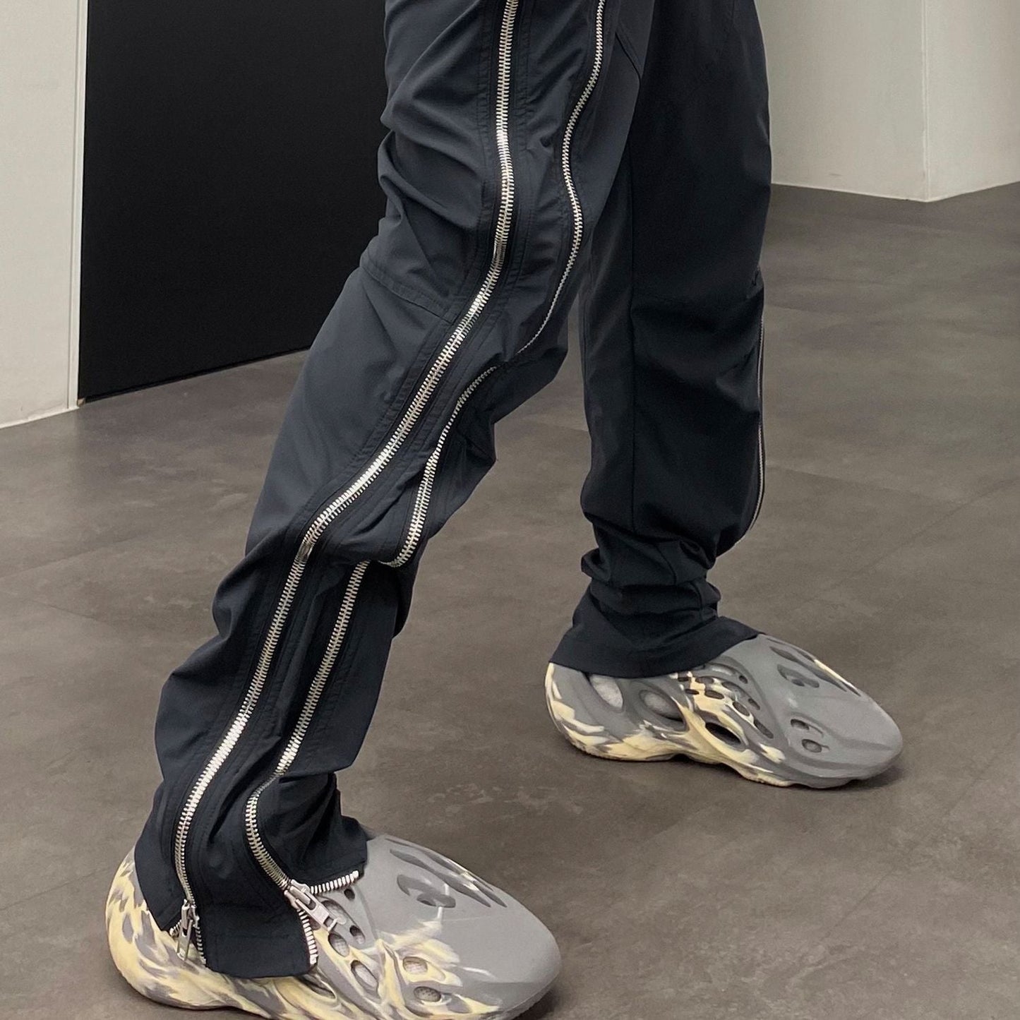 MIJKO Mens Vintage Pants MIJKO Mens UNDERMYCAR Style Casual Pants