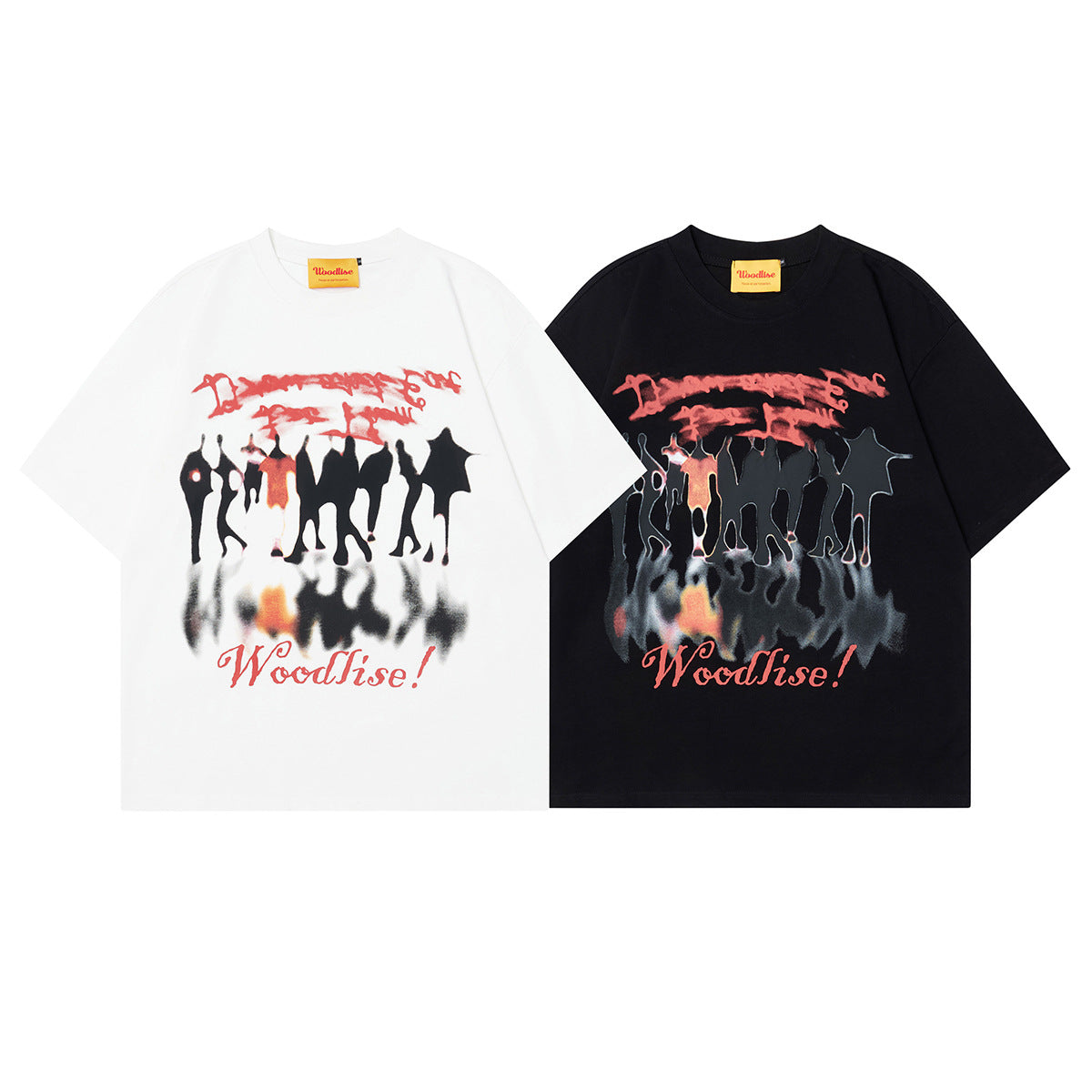 Unisex T-shirts Summer Portrait Men's Loose Short Sleeve T-Shirt