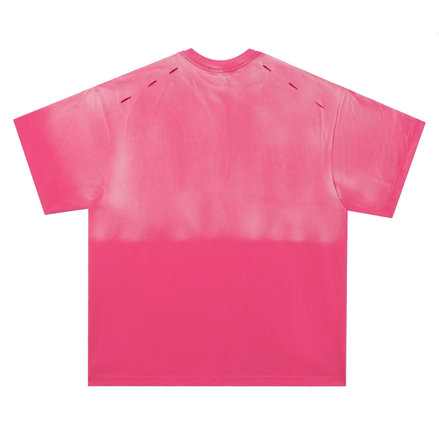 Unisex T-shirts Summer Wash Men's Loose Short Sleeve T-Shirt