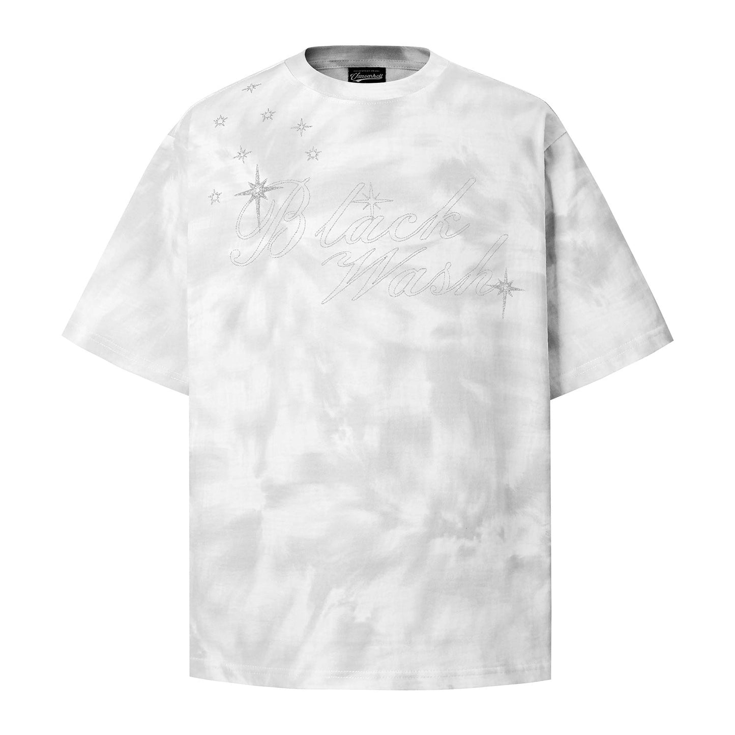 Unisex T-shirts Summer Letter Embroidery Men's Short Sleeve T-Shirt