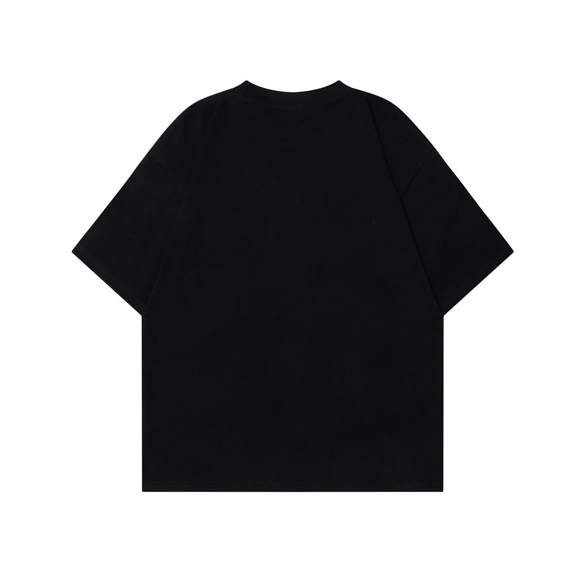 Unisex T-shirts Summer Hand-drawn Comic Men's Loose Crew Neck Short Sleeve T-Shirt