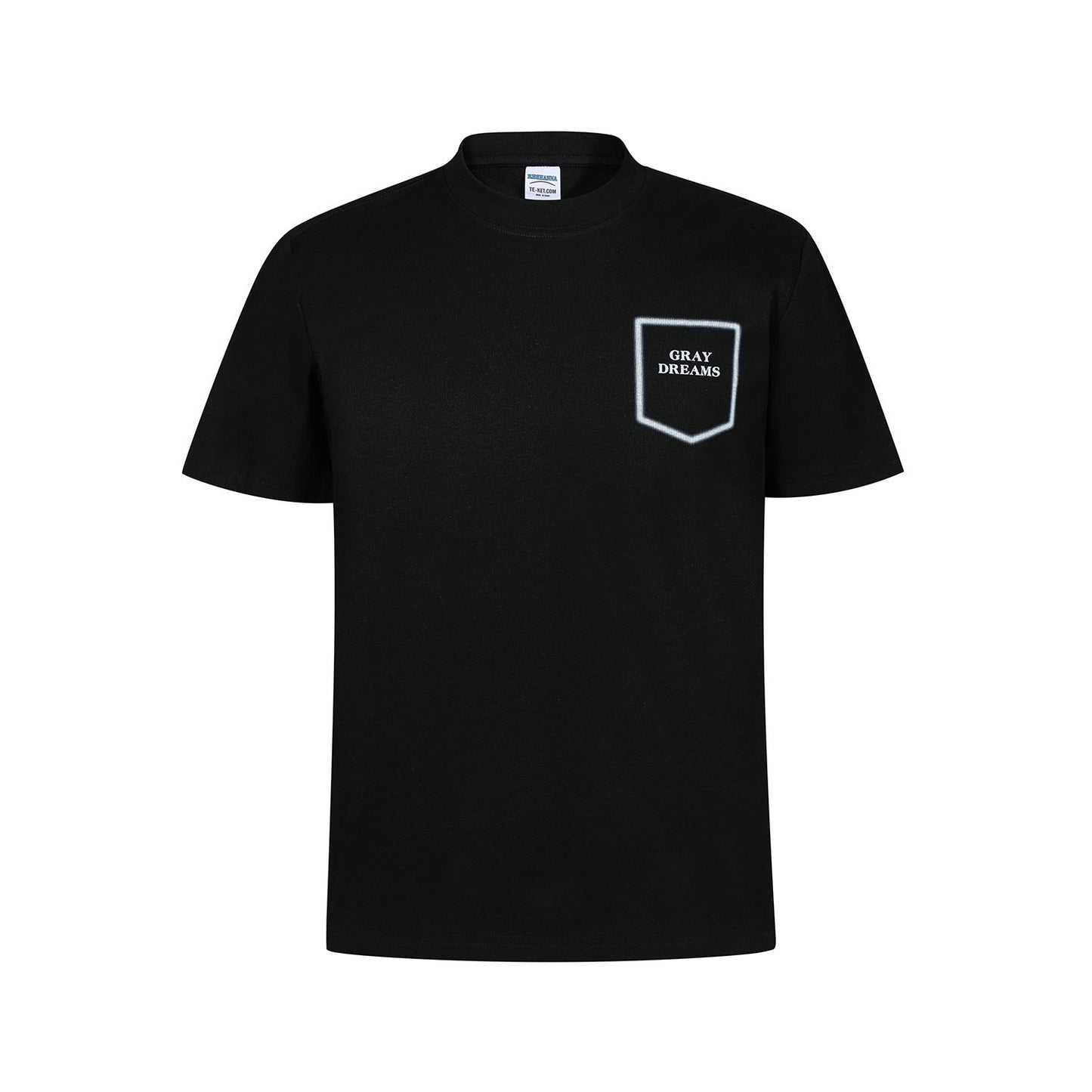 Unisex T-shirts Summer Letter Men's Slim Short Sleeve T-Shirt