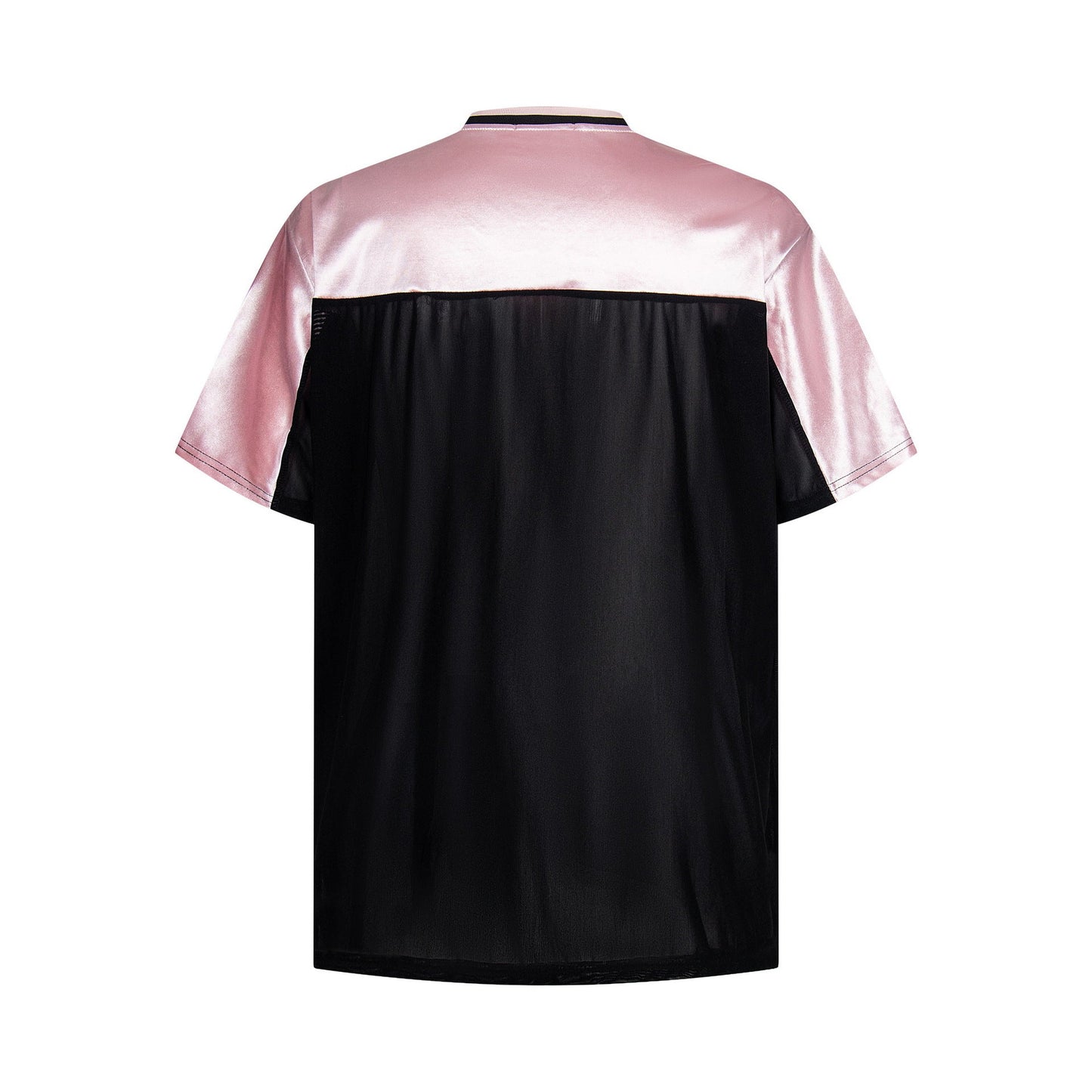 Unisex T-shirts Splicing Ice Loose Sports T-Shirt