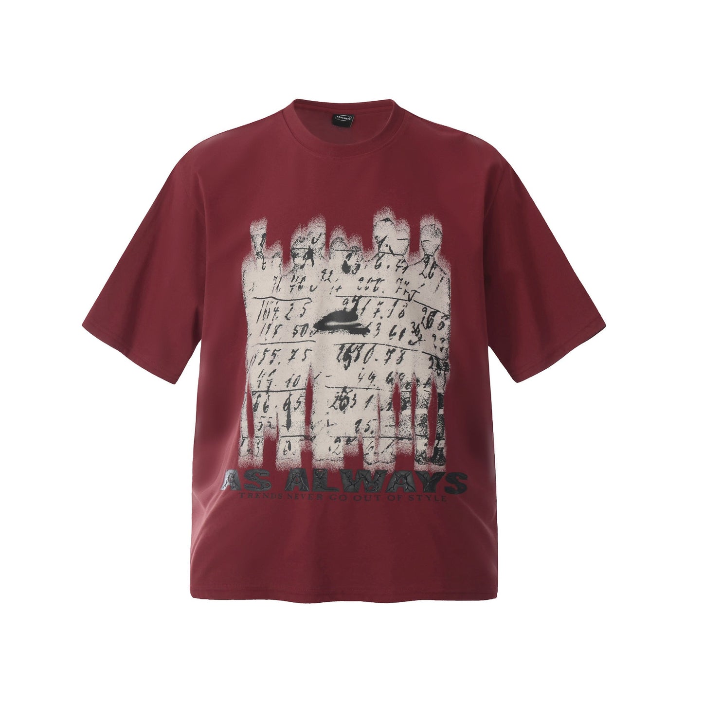 Unisex T-shirts Painting Design Loose T-shirts