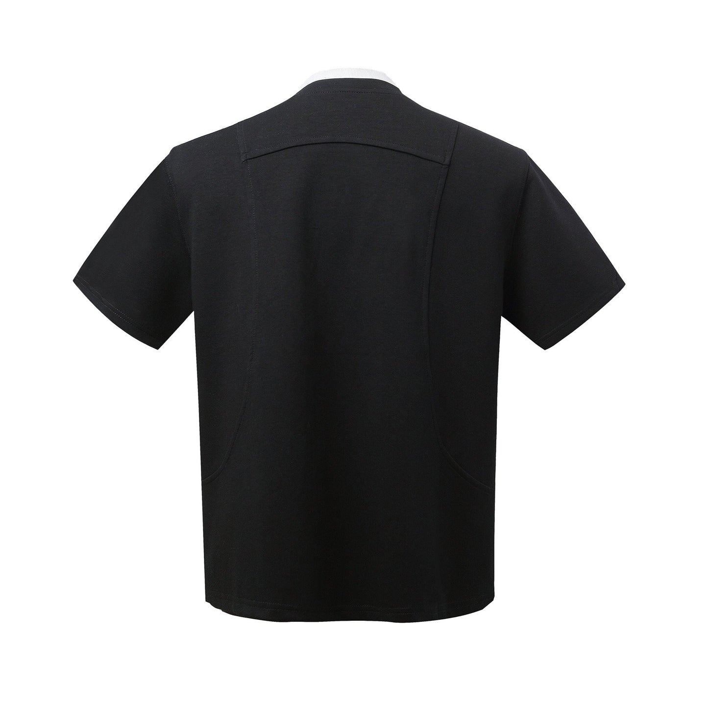 Unisex T-shirts fake two high-end space cotton T-shirts