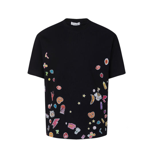 Unisex T-shirts Summer Creative Men's Loose Short Sleeve T-Shirt