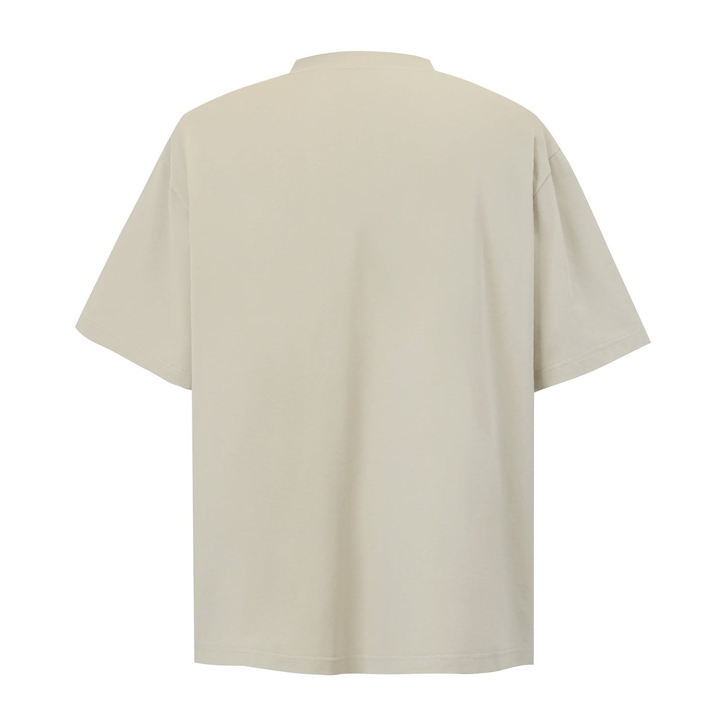 Unisex T-shirts Summer Irregular Zipper Men's Loose Short Sleeve T-Shirt