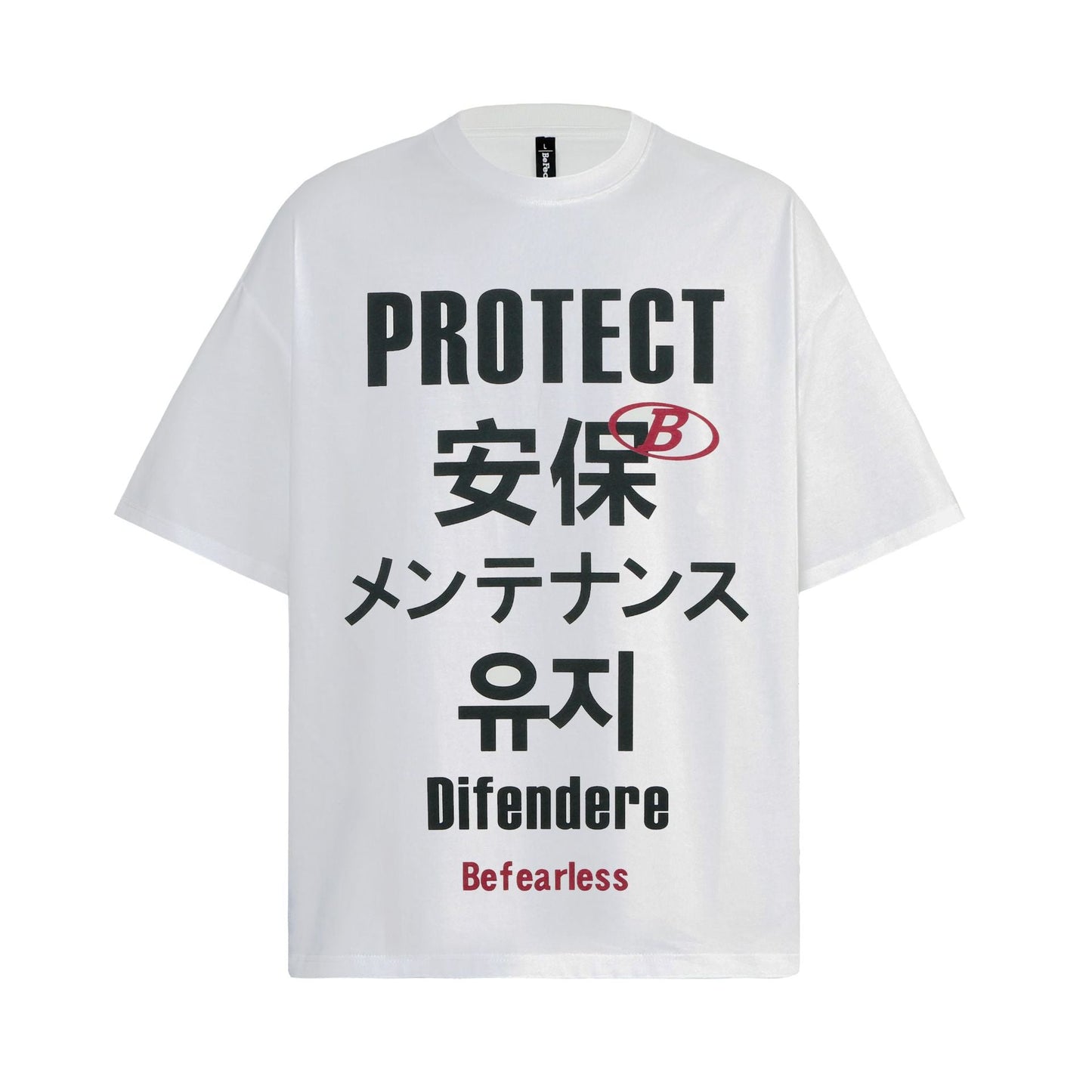 Unisex T-shirts Spring Letter Loose Short Sleeve T-Shirt