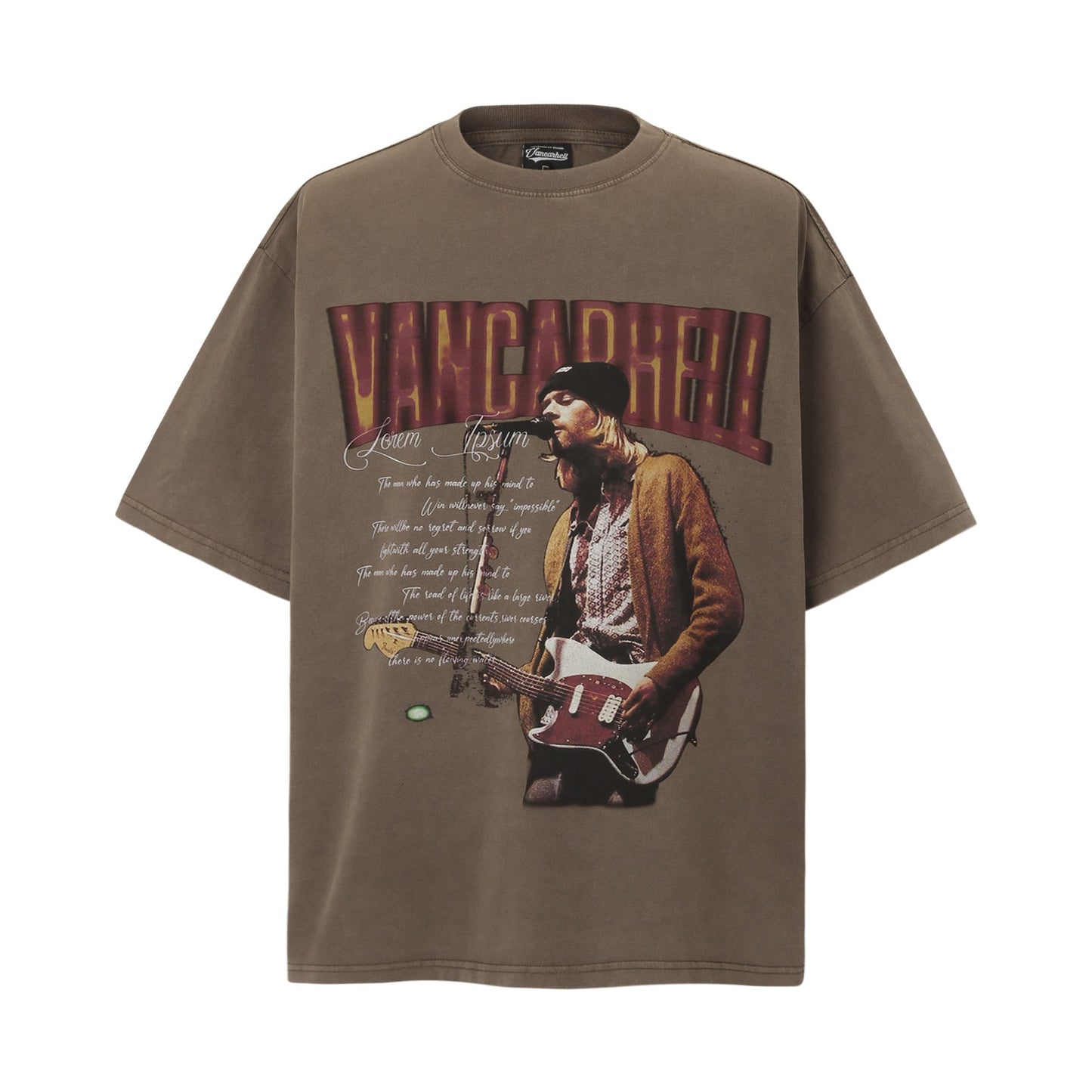 Unisex T-shirts Summer Figure Picture Men's Loose Washed Old Short Sleeve T-Shirt